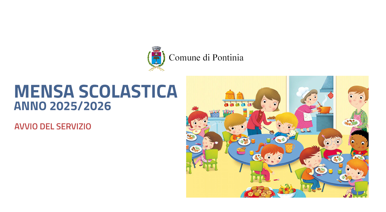 ANTEPRIMA PONTINIA 2025 Avvio Mensa Scolastica 25 26
