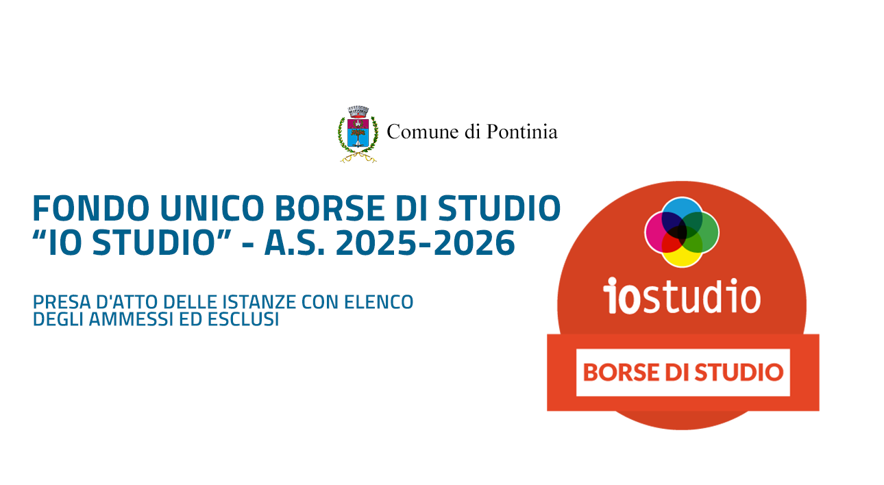 ANTEPRIMA PONTINIA 2026 Graduatorie Borse Di Studio